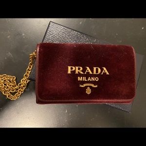 Authentic Prada Card Wallet